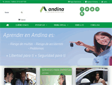Tablet Screenshot of andina.com.co